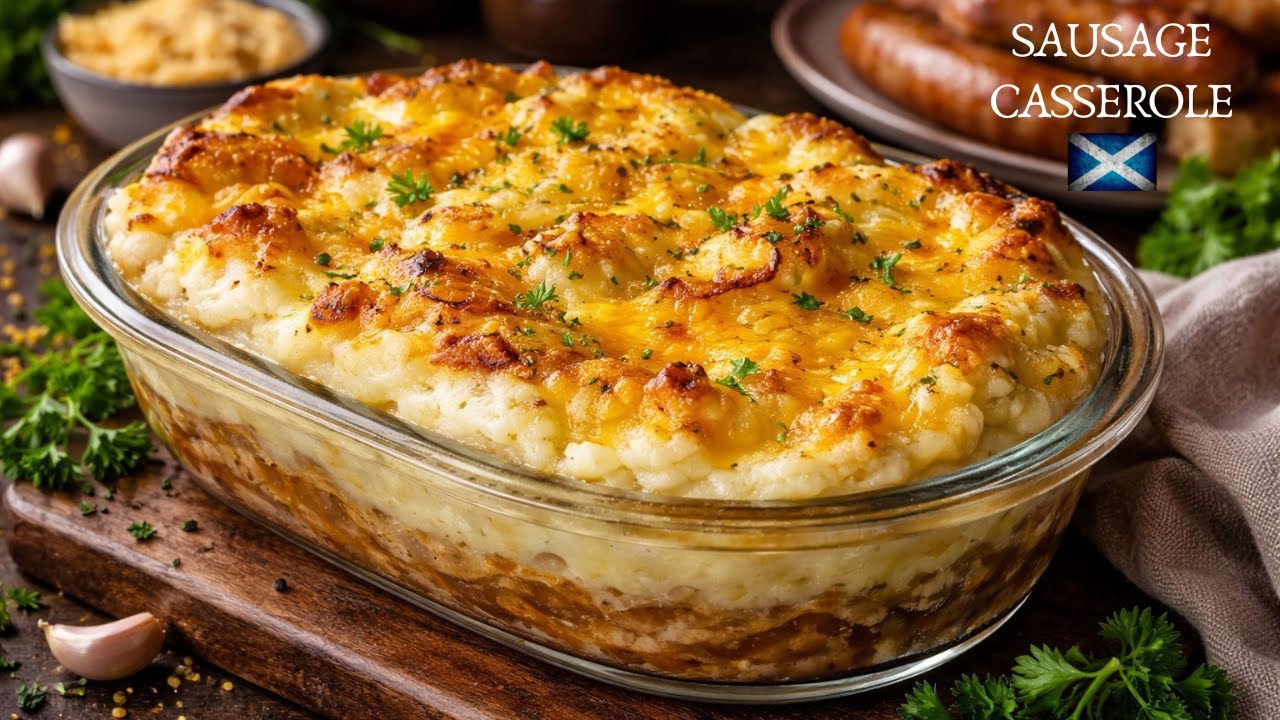 Sausage & Mash Pie | Easy Bangers 'n' Mash Midweek Dinner Recipe