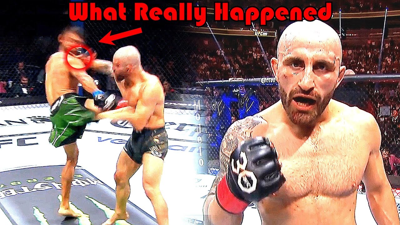 GENIUS!!! What Really Happened (Alexander Volkanvoski vs Yair Rodriguez)