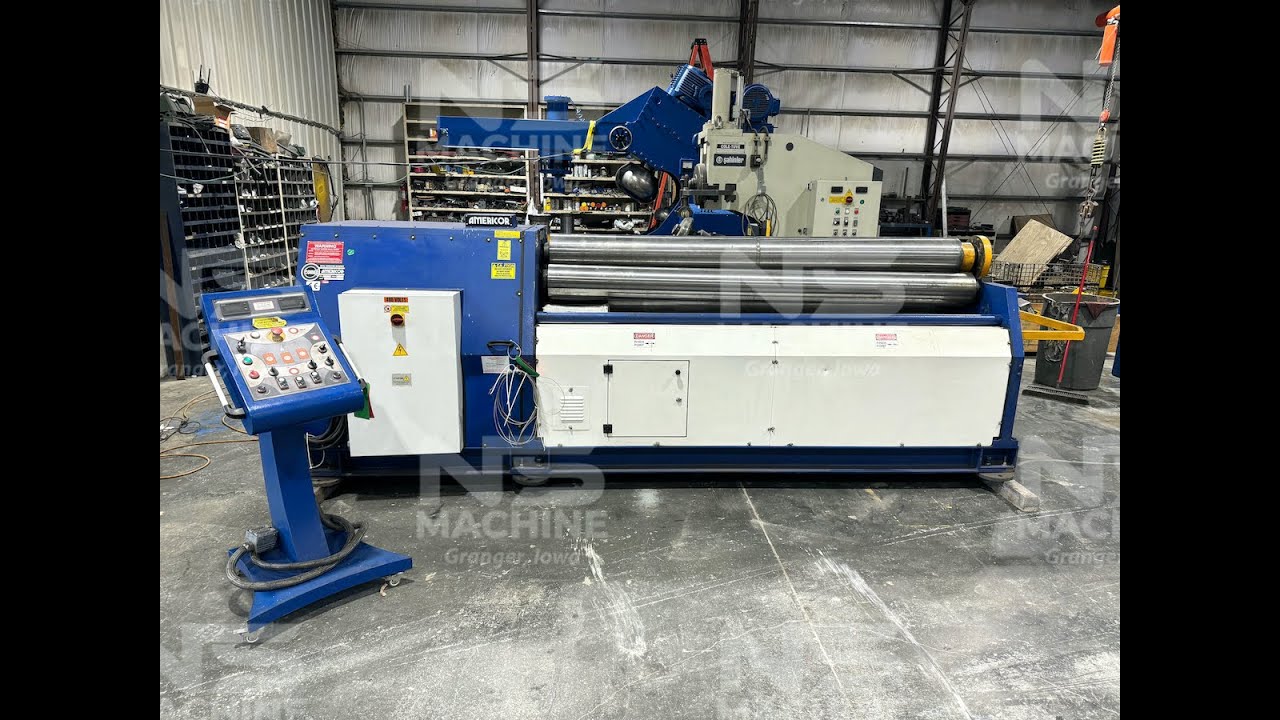13985 Americor 4RDP 250 8 Plate Bending Roll