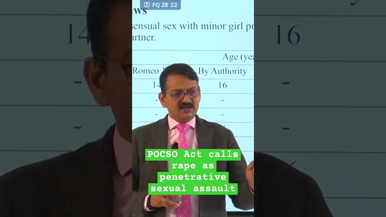POCSO Act calls rape as penetrative sexual assault #upsc #legal #forensicsciences #judiciary  #law