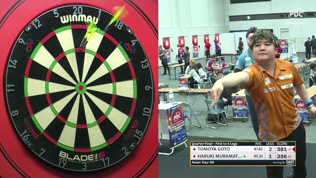 Tomoya Goto v Haruki Muramatsu - PDC Asian Tour 2026 Event 6 - Quarter Final