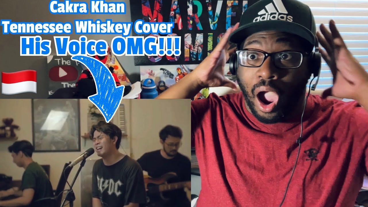 Cakra Khan - Tennessee Whiskey (Chris Stapleton Cover) Live Session | REACTION!!!