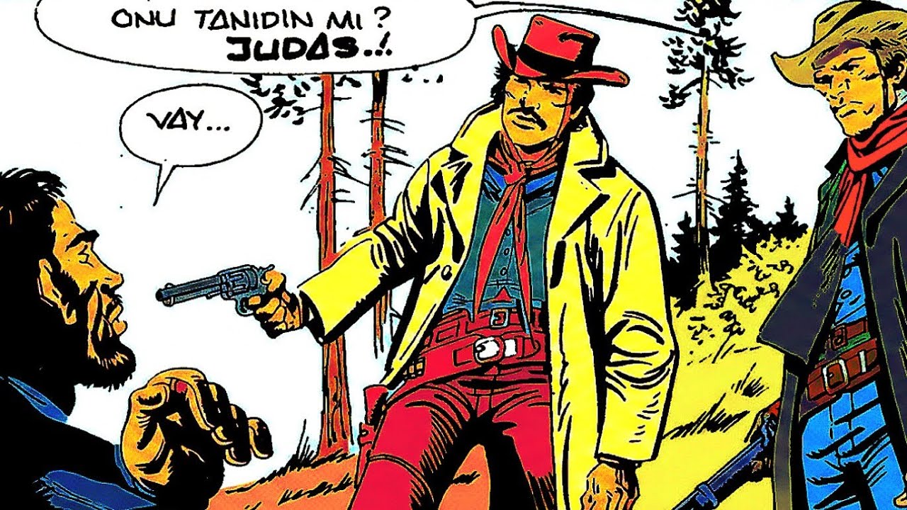 🎠🎠( JUDAS Çizgi Roman Batıda Kan Var 1 )🏜👉👉👉ABONE OLmayı unutmayın👈👈👈Fumetti Efsanesi 🗺 Dublajlı