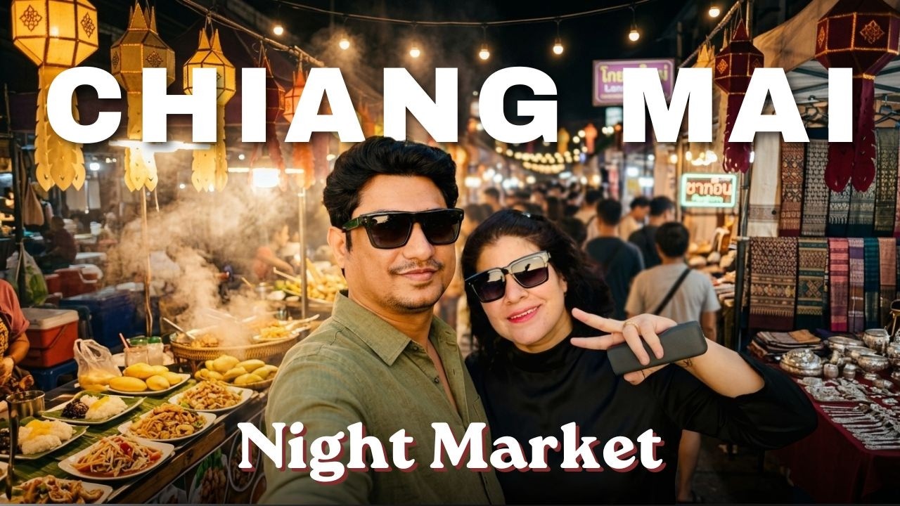 We Found The Best Sunday Night Market in Chiang Mai