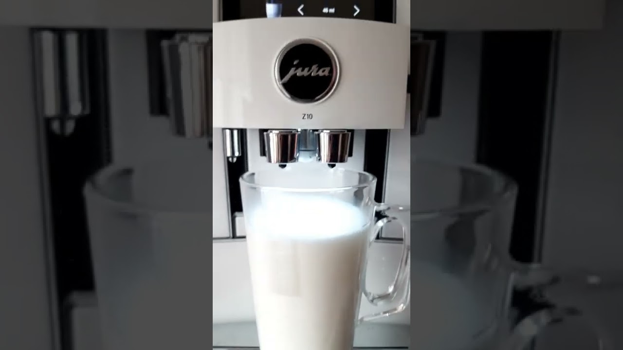 Jura Z10 Diamond White Latte macchiato