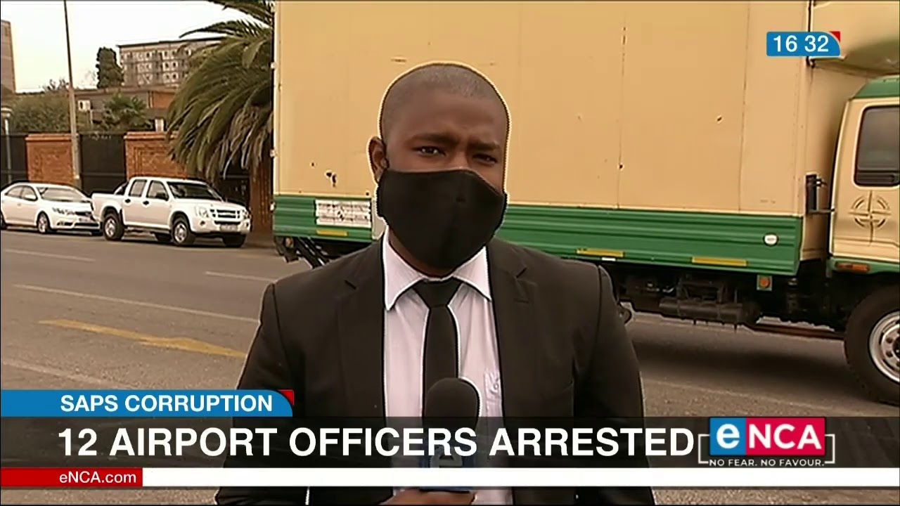 12 airport officers arrested