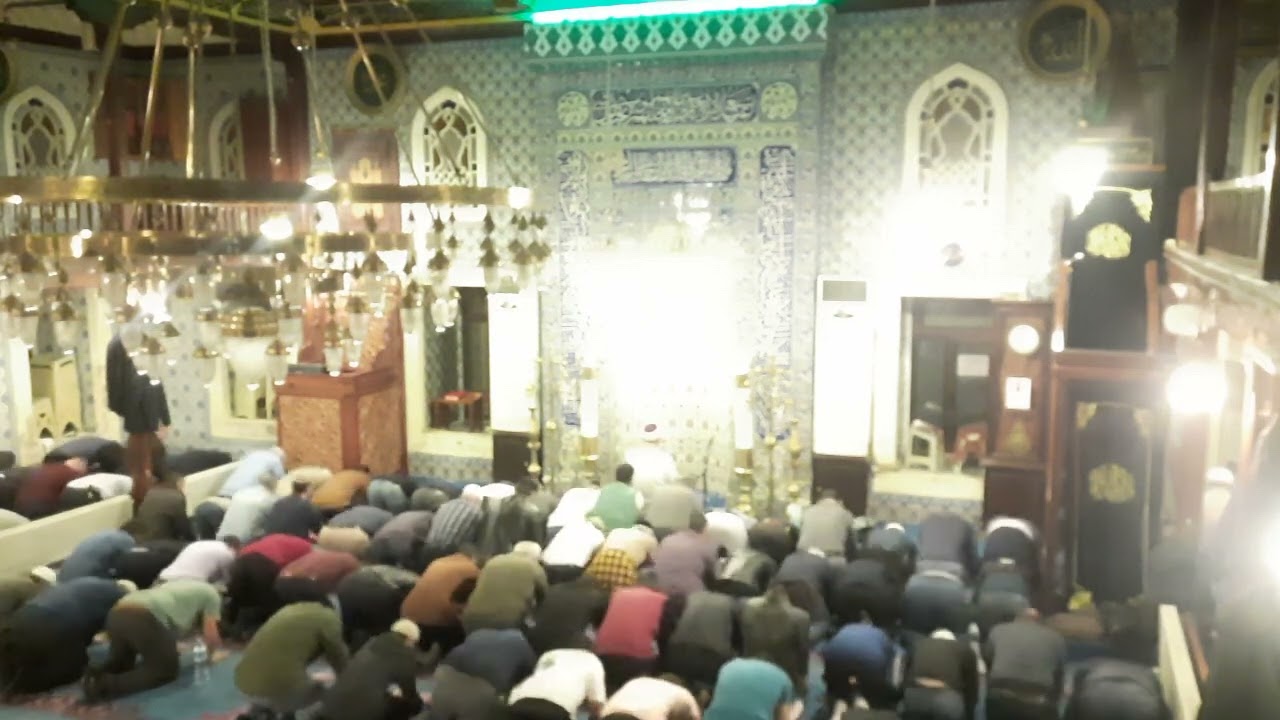 Osmanağa Camii 24.04.2022 Pazar Teravih Namazı (aralarda ilahi&kaside) ,Veysel AYDIN &Kerim AĞCAKAYA