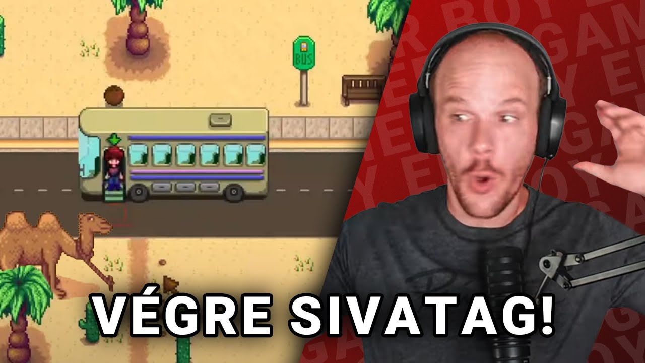 Irány a SIVATAG! | Stardew Valley CC Speedrun #10