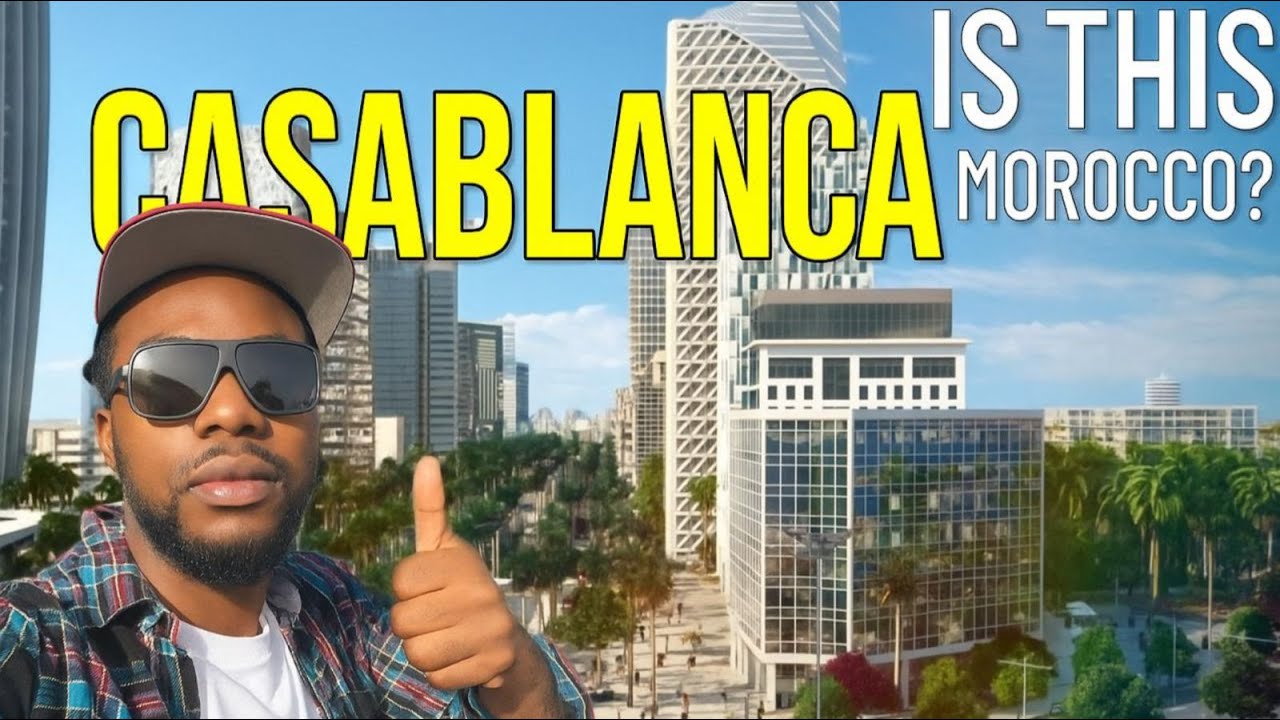 Casablanca the Financial city of Morocco || its infrastrucutre, streets, restaurants,malls etc