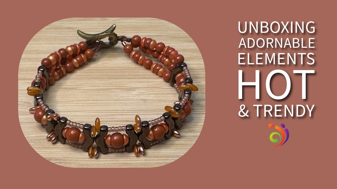 Unboxing and Design! Adornable Elements Hot & Trendy February 2025