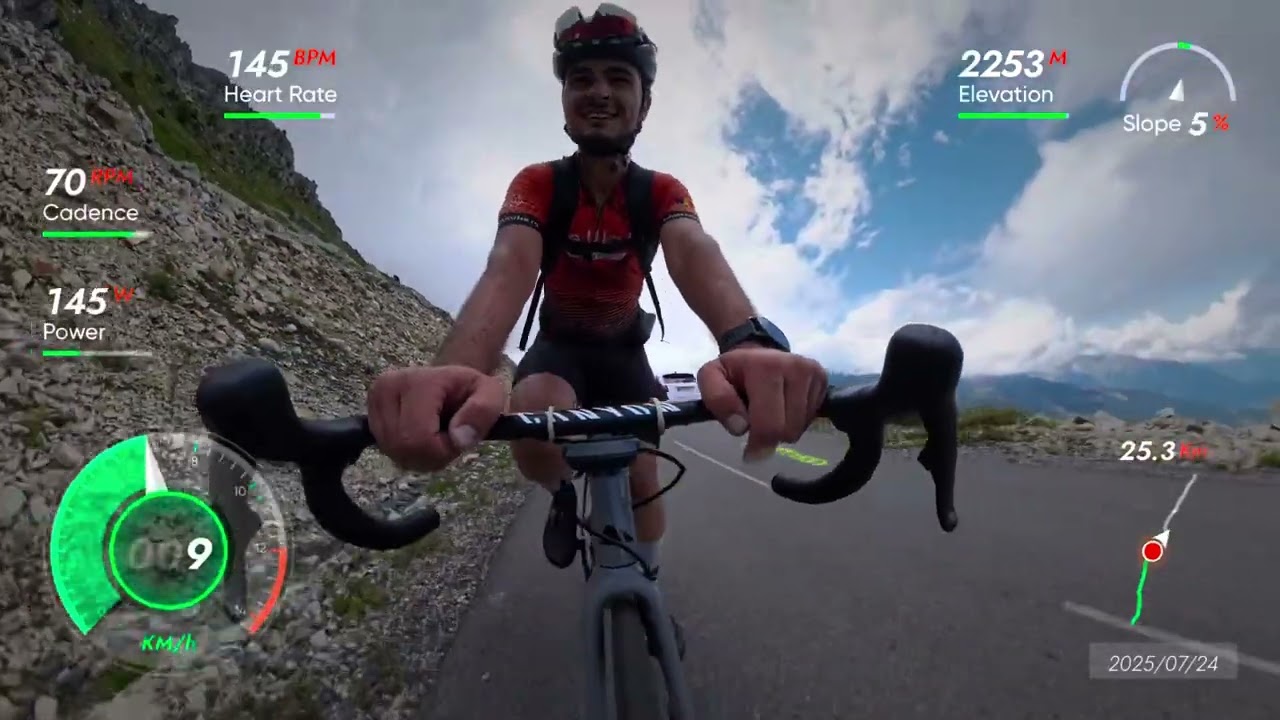 Col de Loze last hundred meters