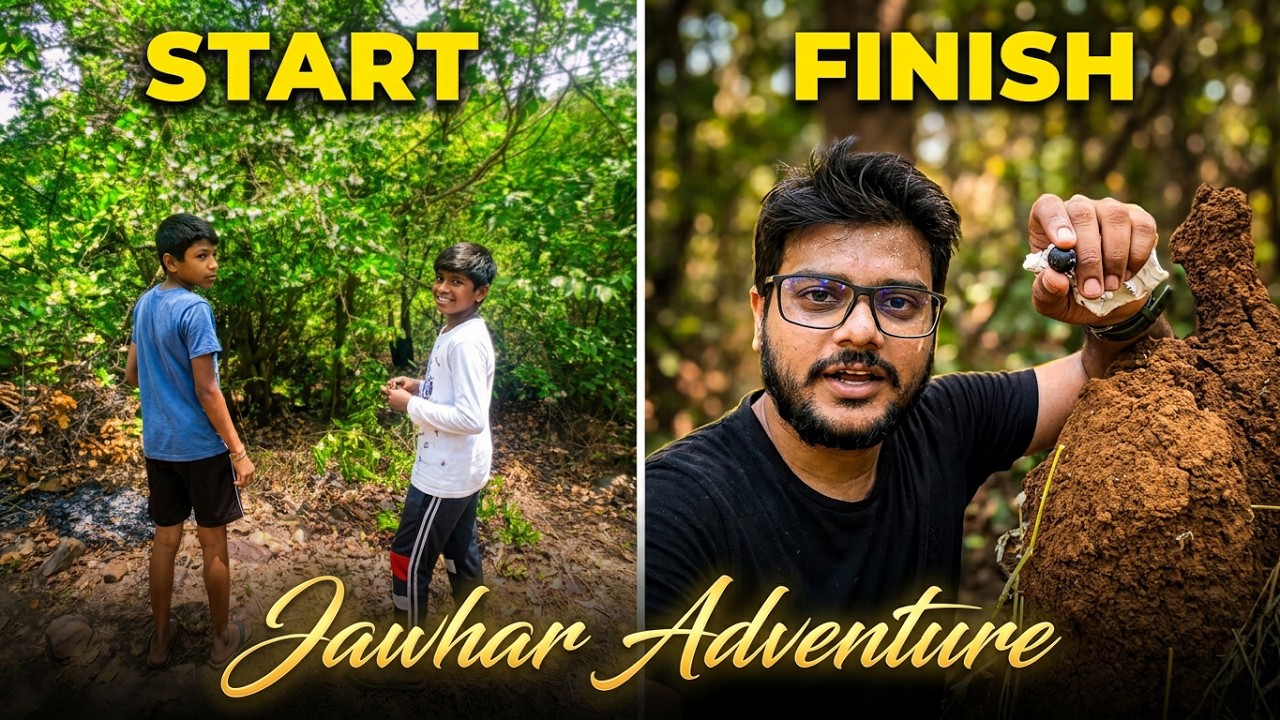 My Wildest Jungle Trek in Jawhar! 🌿🏔️  [REMASTERED]