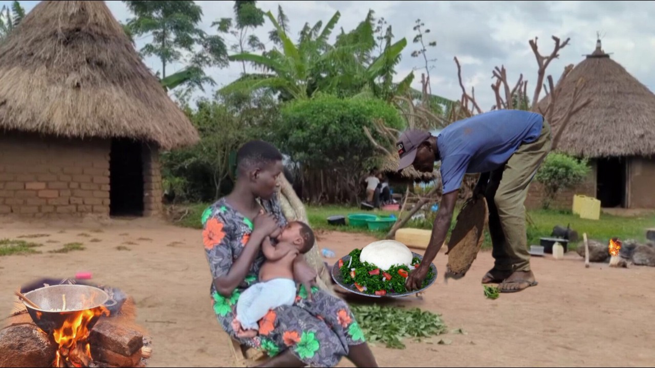 A Day in the Life of a Rural African Village Woman || Traditional Homestead Routine & Cooking