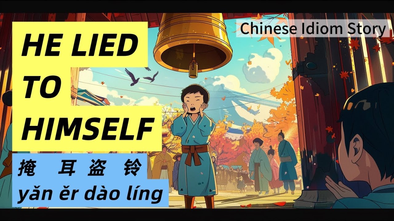 Chinese Idiom Story｜掩耳盗铃｜The Man Who Covered His Ears to Steal a Bell