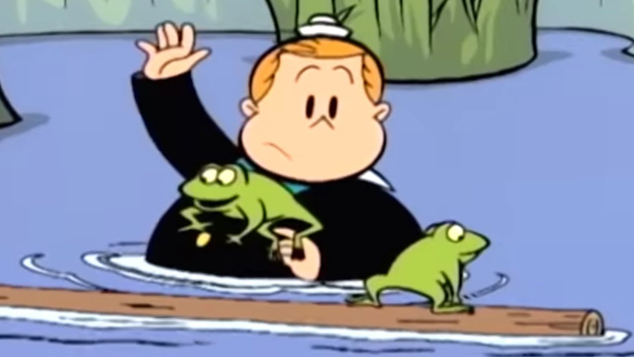 Frog Attack! | The Little Lulu Show 👧🏻 Funny Cartoons for Kids | Classic Cartoons
