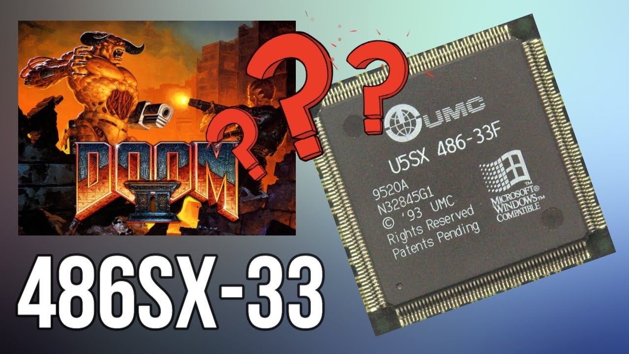 Восстановление и настройка 80486 + тест Doom 2