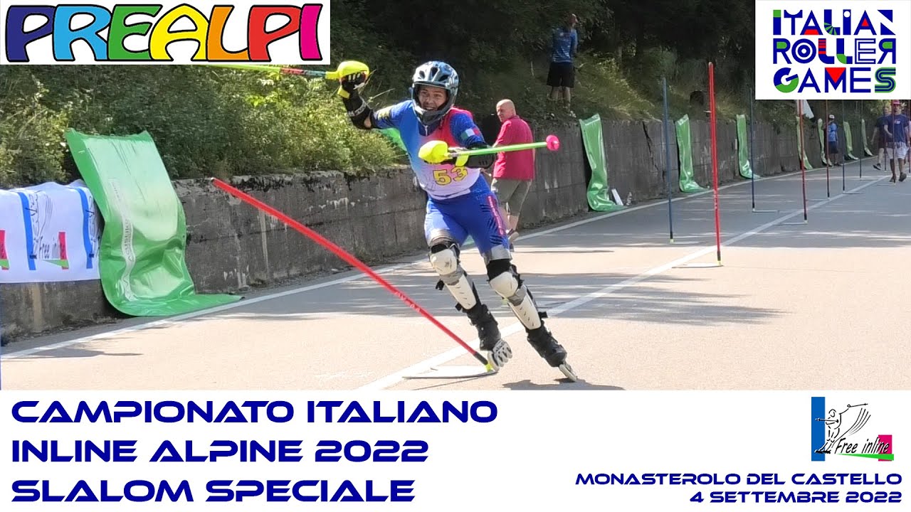 Campionato Italiano Inline Alpine 2022 - Categoria Slalom Speciale