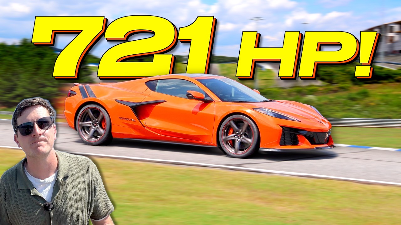 НЕОЖИДАННЫЙ первый тест-драйв: Chevy Corvette Grand Sport X 2027 года &mdash; лучший Vette из всех!