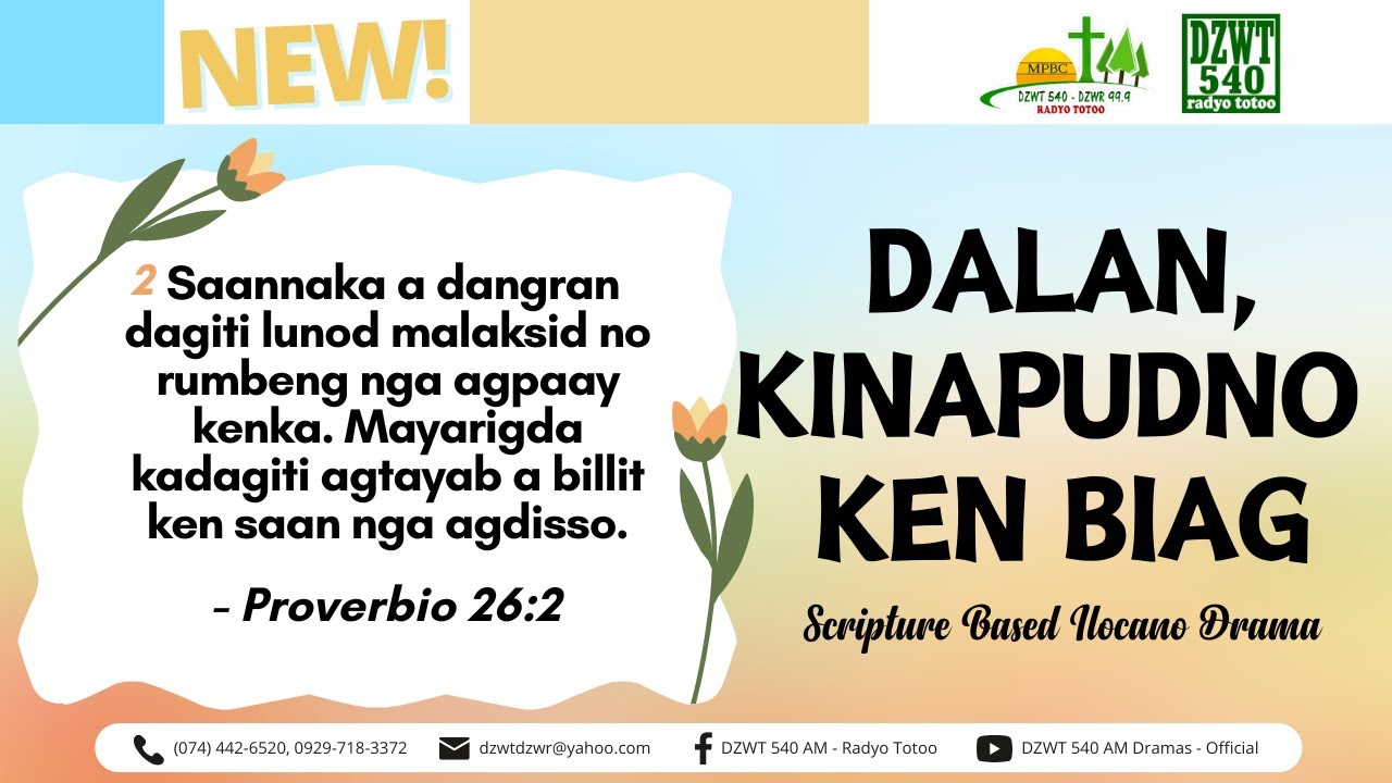 Dalan, Kinapudno ken Biag - December 11, 2024 #DZWTDramasOfficial