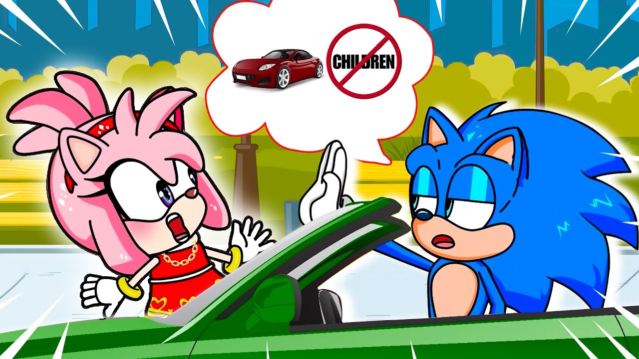 Baby Amy - Growing up, Sonic the Hedgehog Animation, Sonic Life Stories