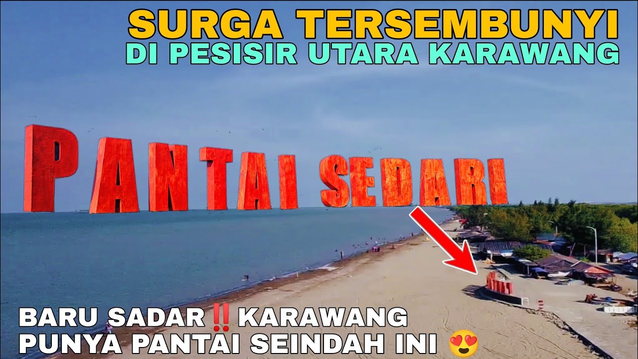 Semakin Eksotis‼️ Surga Tersembunyi di Pesisir Utara Karawang | Pantai Sedari Terkini