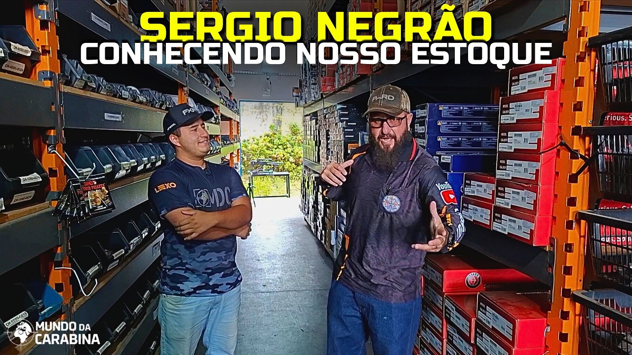 SERGIO NEGRÃO CONHECENDO O MDC | Tour por todo estoque e muita resenha! @sergionegrao.javalebre