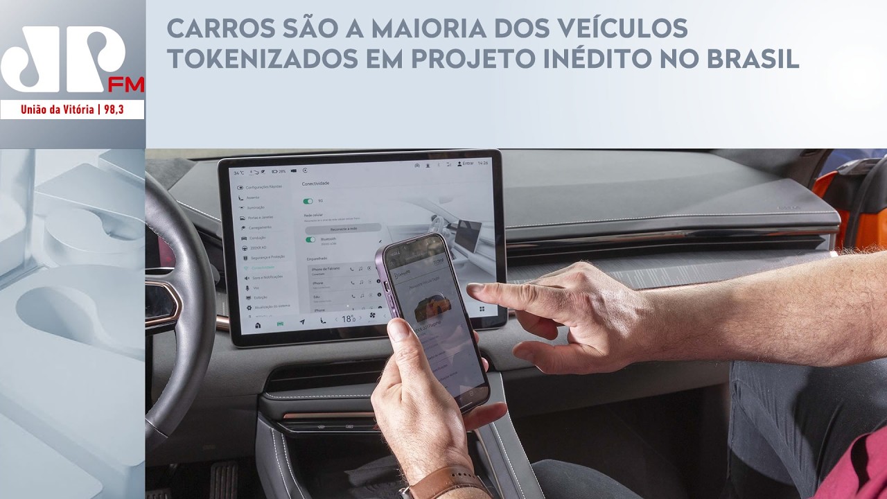 CARROS SÃO A MAIORIA DOS VEÍCULOS TOKENIZADOS EM PROJETO INÉDITO NO BRASIL