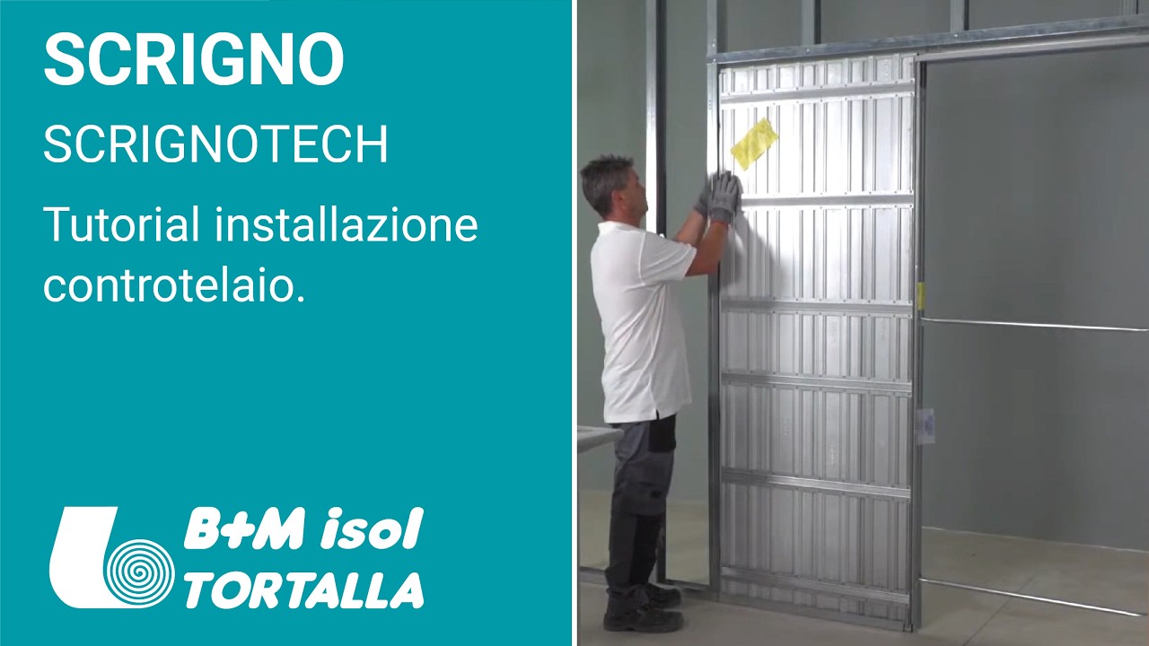 SCRIGNOTECH Video tutorial montaggio controtelaio