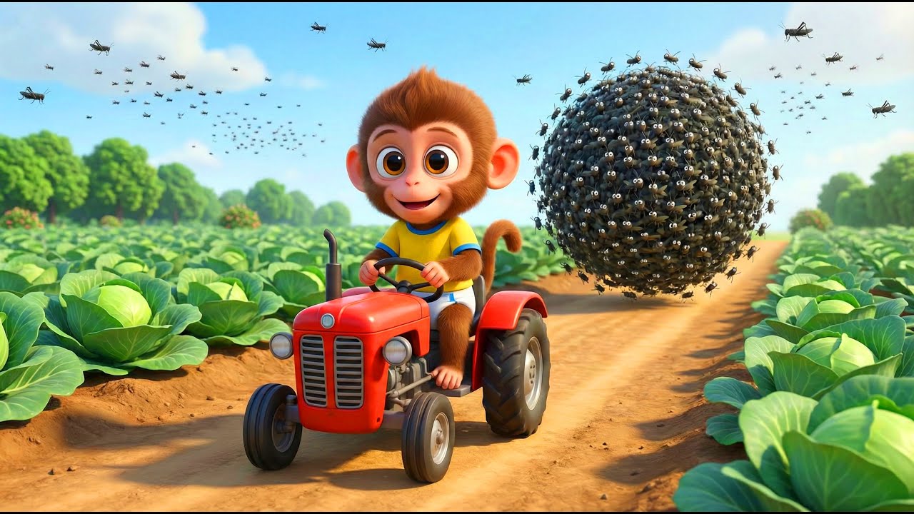 Garden Wars Zizi the Monkey vs  The Giant Grasshopper Army