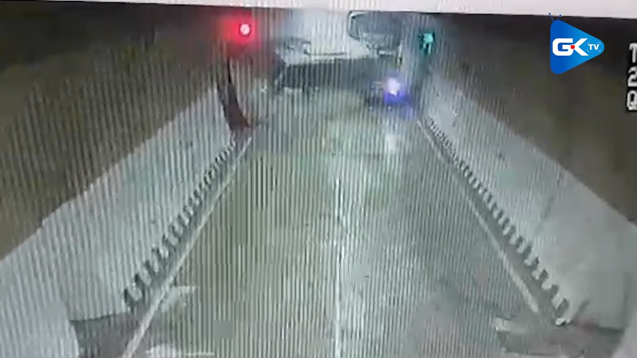 SRTC bus accident in Navyug tunnel in J&K caught on CCTV camera