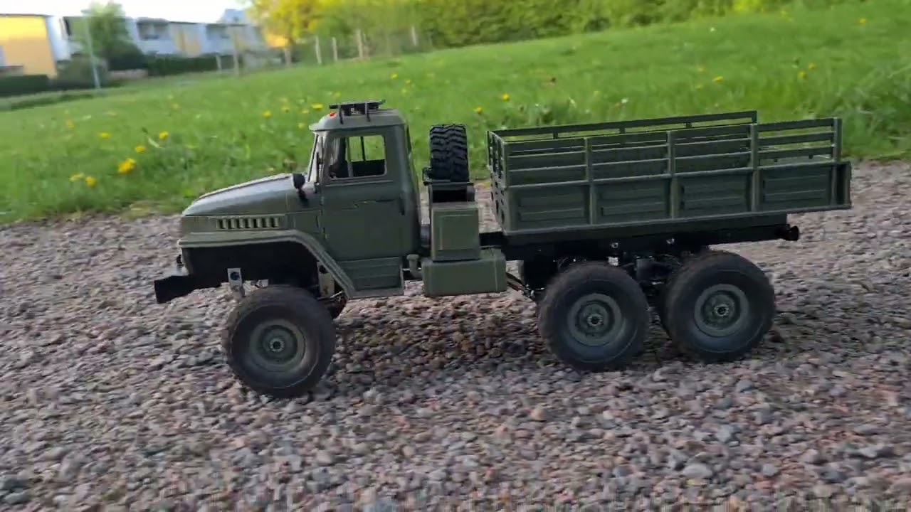 WPL Ural 4230 outdoor test (TheDIYGuy999 projekt)