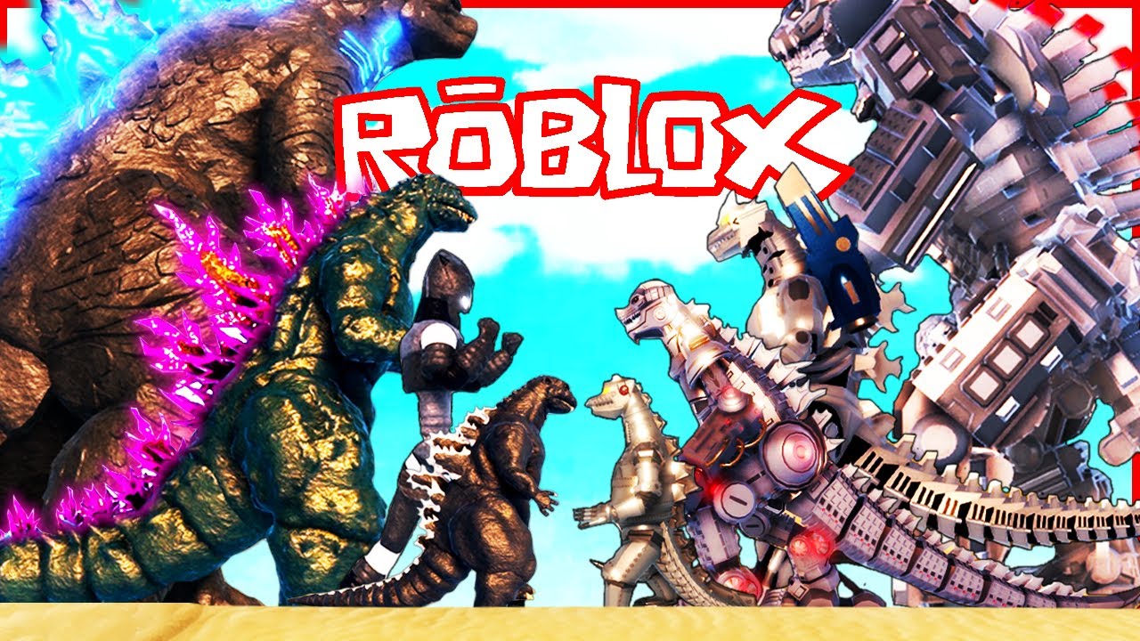 ROBLOX GODZILLA EVOLUTION vs MECHA EVOLUTION