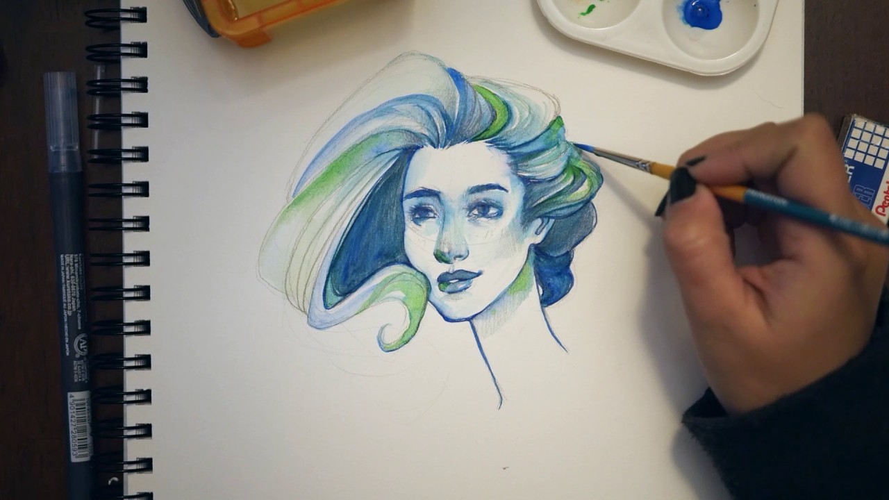 Watch Me Draw : #ArtSnackschallenge January