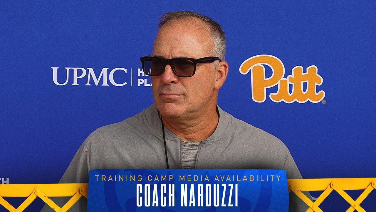 Pitt Football | Training Camp | Coach Narduzzi | 8.5.25