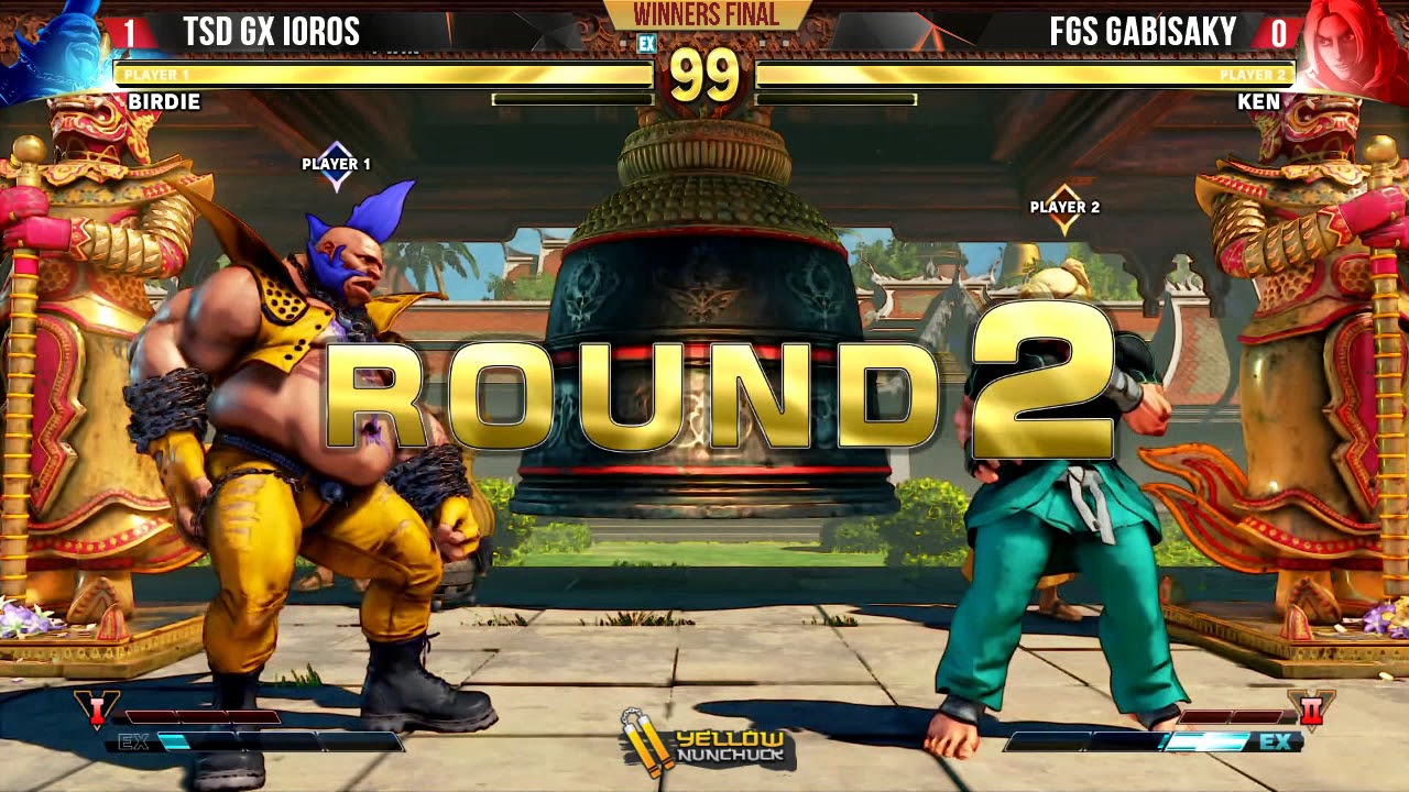 BiBv6 #SFV TSD GX @ioRoS_ (Birdie) Vs Gabisaky (Ken)