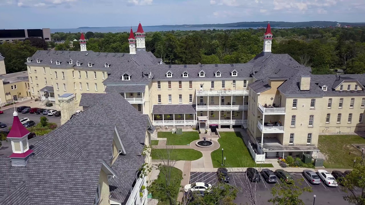 The Village at Grand Traverse Commons - Aerial Tour