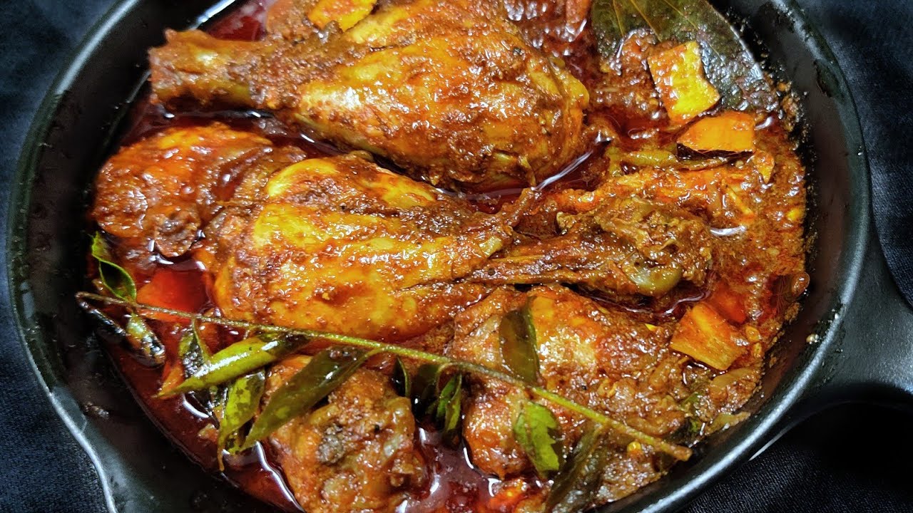 ഉള്ളിവഴറ്റണ്ട! എണ്ണയൊഴിച്ചു  ഞെവടിയെടുത്താൽ ടപ്പേന്നു ചിക്കൻകറി റെഡി🥰 Bachelor's Easy Chicken Curry