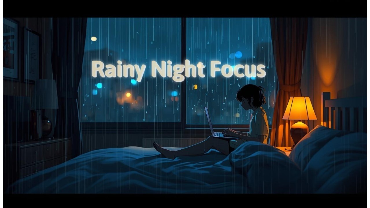 Rainy Night Focus 🌧️ | 1 Hour Lofi Beats for Deep Study & Relax