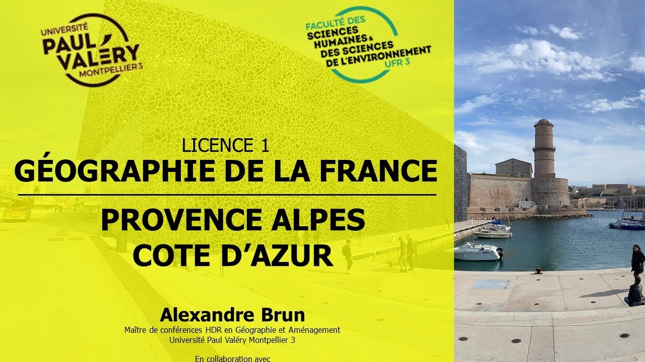CM L1 GEO Provence Alpes Côte d'Azur