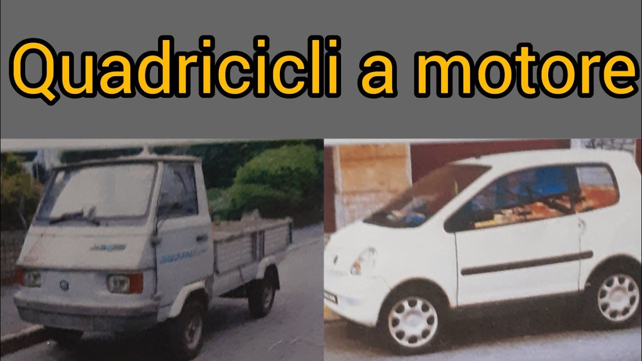 Quadricicli a motoreشرح بسيطpatente b.الدرس1 الجزء التاني.Definizione e classificazione dei veicoli.