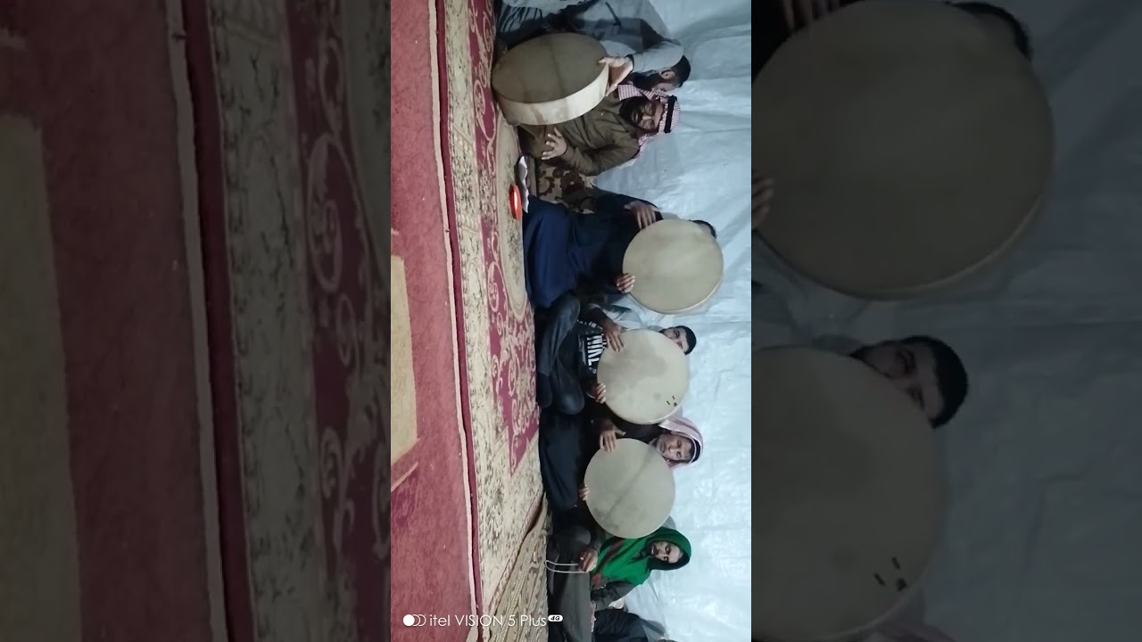 المداحين ابو خالد النعيمي وابو عبود المرندي في منزل محمد الذيبان المرندي في لبنان 2024/1/12
