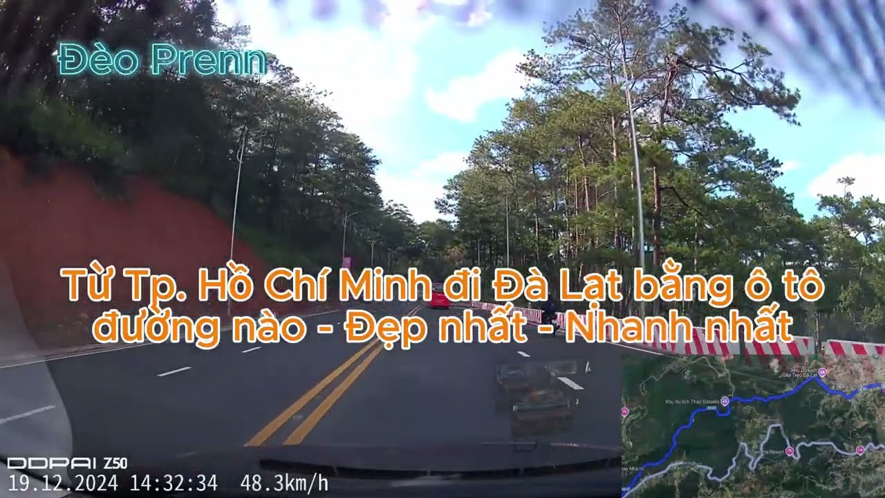 Từ Tp. Hồ Chí Minh đi Đà Lạt đường nào nhanh và đẹp nhất ?