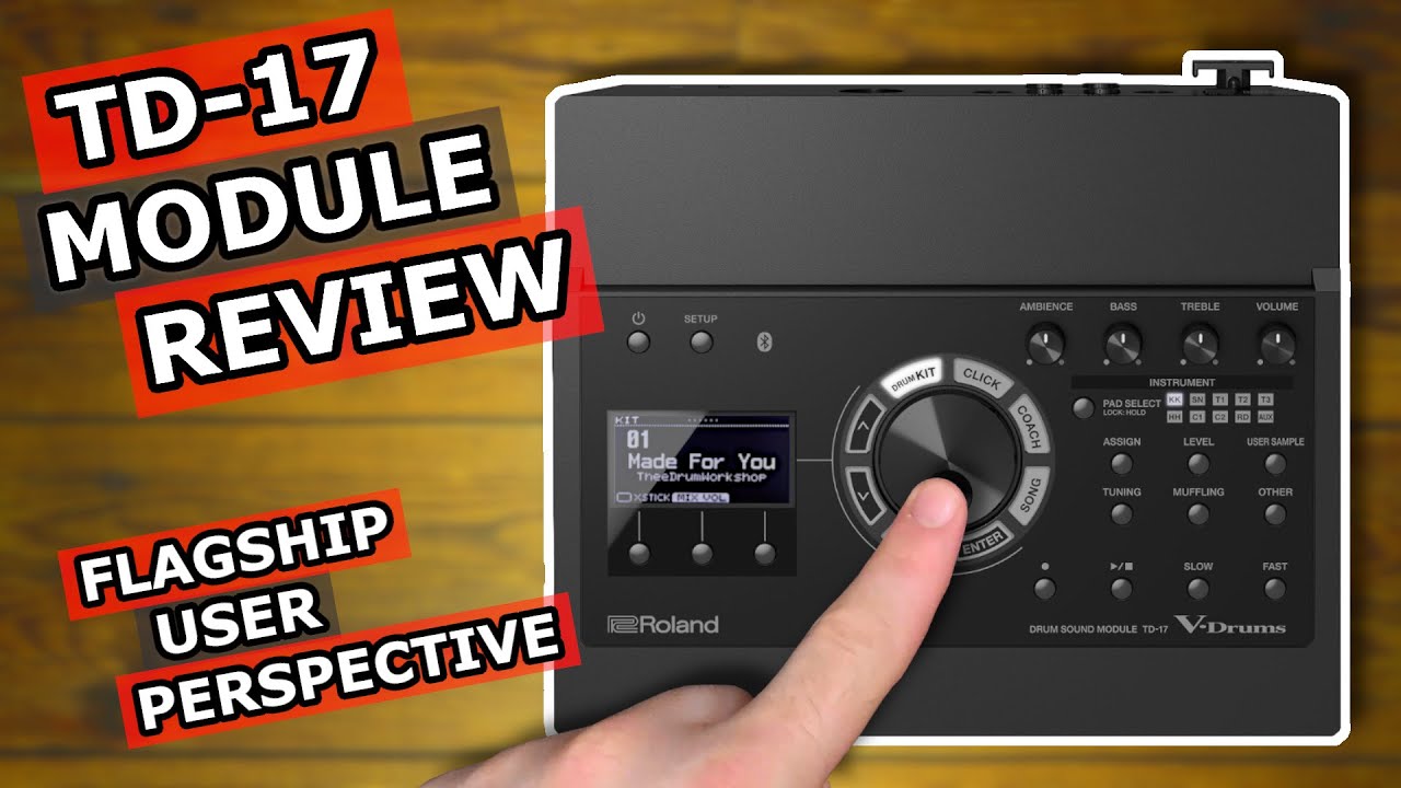 Roland TD-17 Module Review 2020 - A Flagship User Perspective | The eDrum Workshop