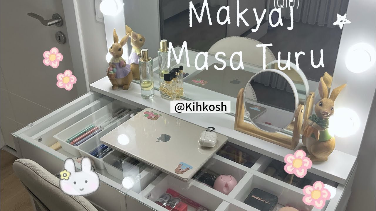 🌸Makyaj Masamı Düzenleyelim✨🧸#keşfetbeniöneçıkar #keşfet #okuladönüş #aesthetic #haul #keşfet 