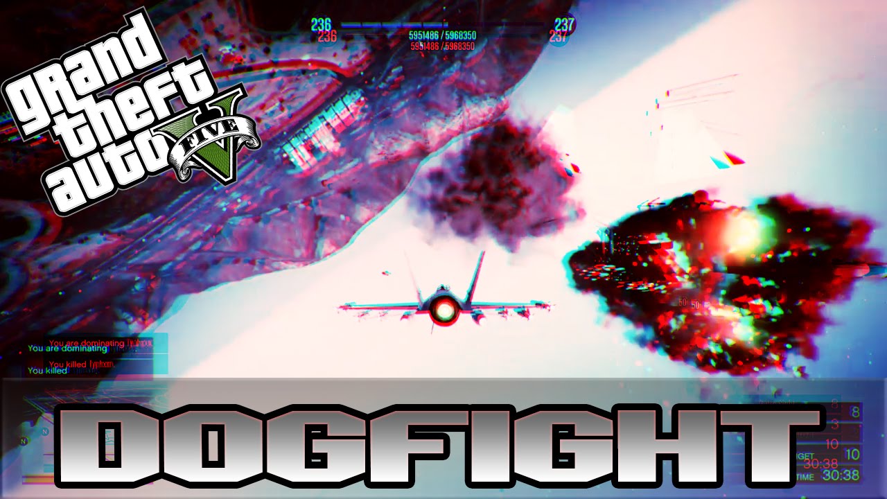 GTA 5 jet dogfight (Outt Sight VS Typhxxn)