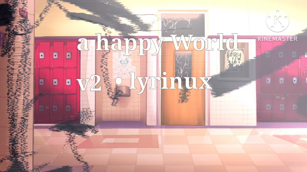 A happy World V2 (scrapped) fnf: glitch apocalypse by: me