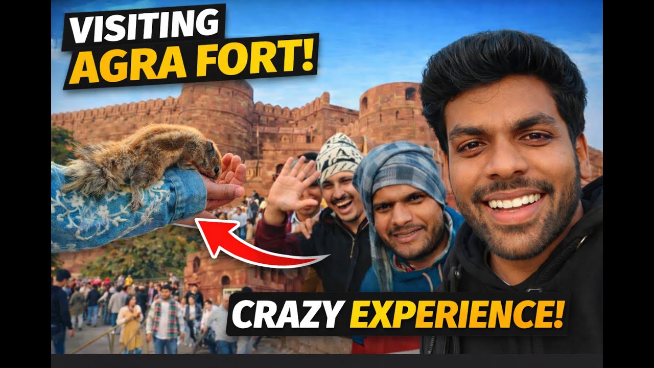 Agra Fort Ke Andar Jo Dekha… Bilkul Socha Nahi Tha 😳🔥