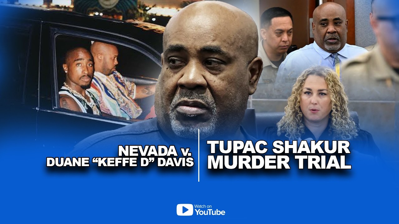Keefe D's Tupac Shakur Murder Trial, Day 4 &mdash; Nevada v. Davis WATCH LIVE