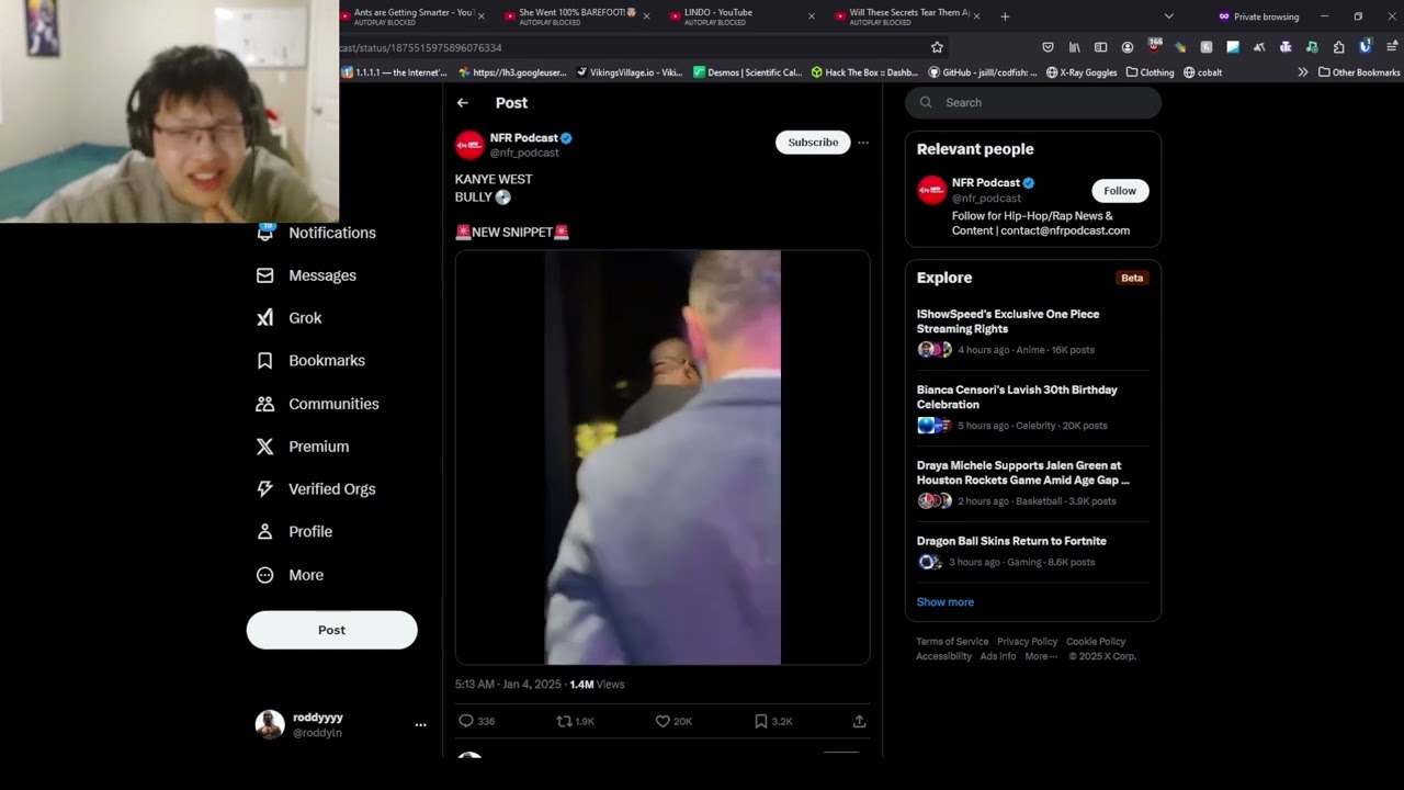 REACTING TO NEW KANYE BULLY SNIPPET