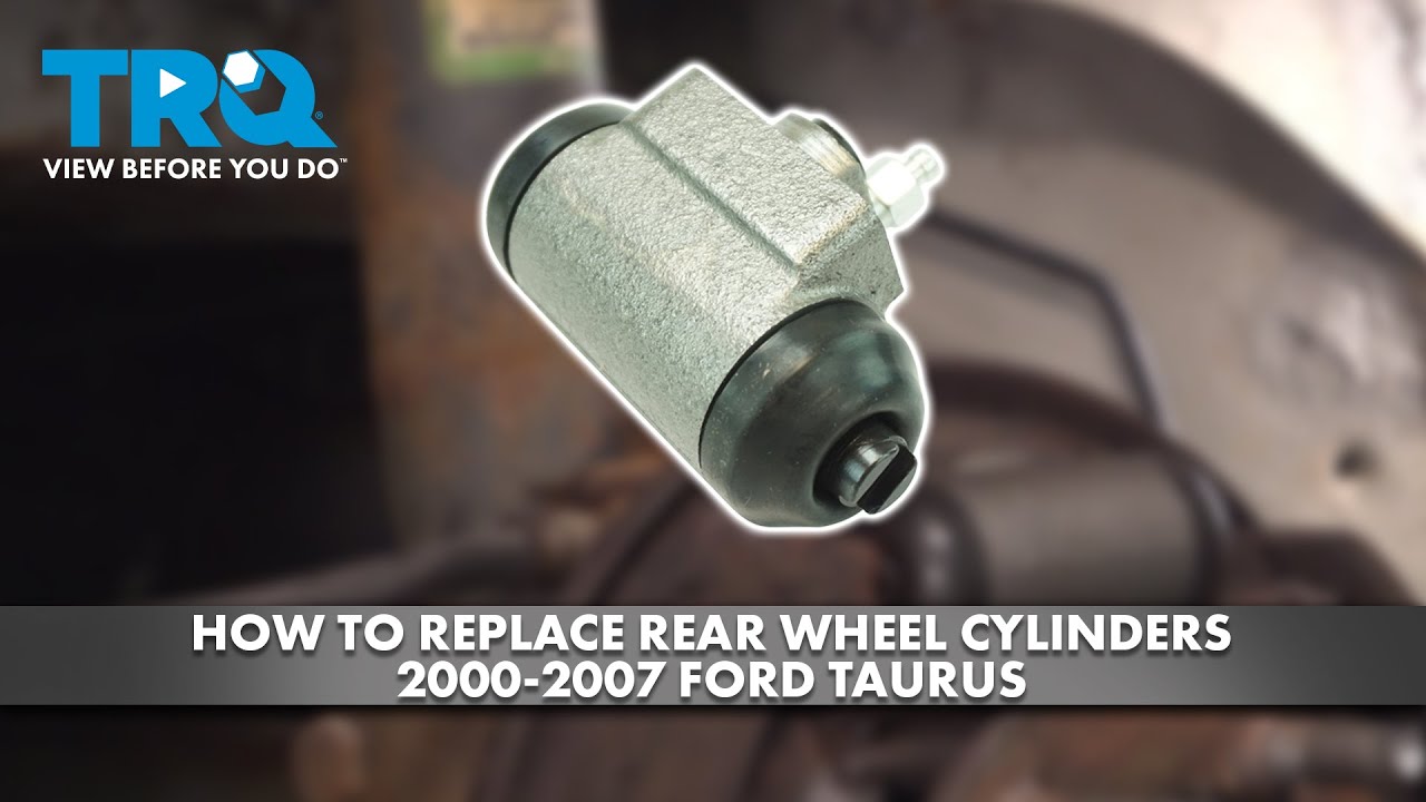 How to Replace Rear Wheel Cylinders 2000-2007 Ford Taurus